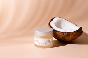 coconut oil skin cleanser - enriched with organic rosehip oil & vitamin E